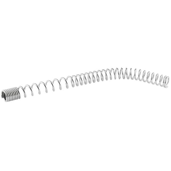 A Waterloo Pre-Rinse Hose Spring, a metal spring on a white background.