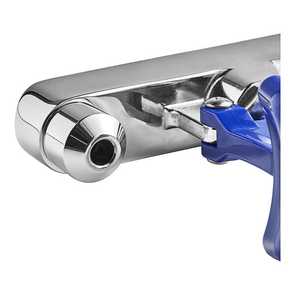 A close-up of a Waterloo Glass Filler Station with a 14" glass filler.